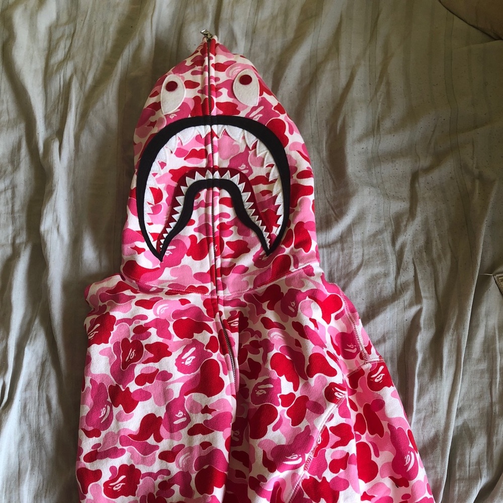 Abc BAPE SHARK HOODIE RARE